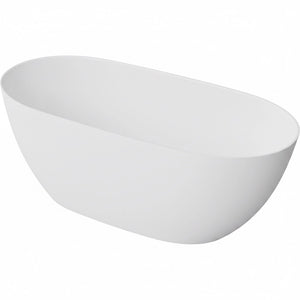 Baignoire îlot design ovale LYMPE blanche ou noir