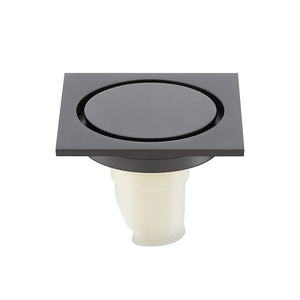 Bonde de douche en laiton, gris gunmetal