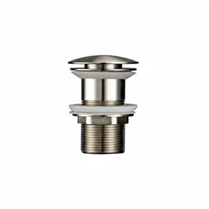 Bonde lavabo sans trop-plein acier inoxydable 40mm