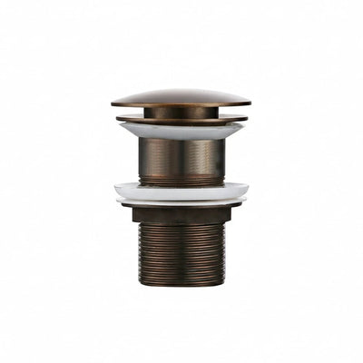 Bonde lavabo sans trop-plein antique 40mm