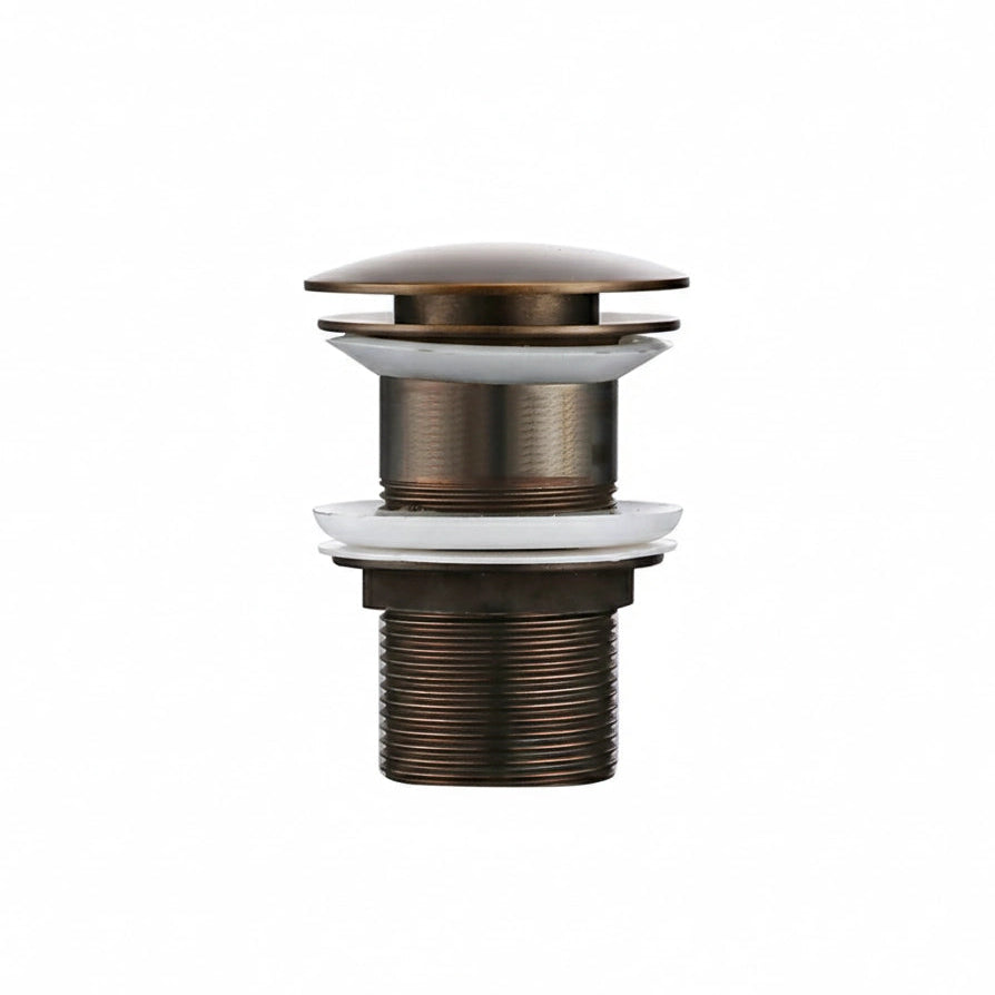 Bonde lavabo sans trop-plein antique 40mm