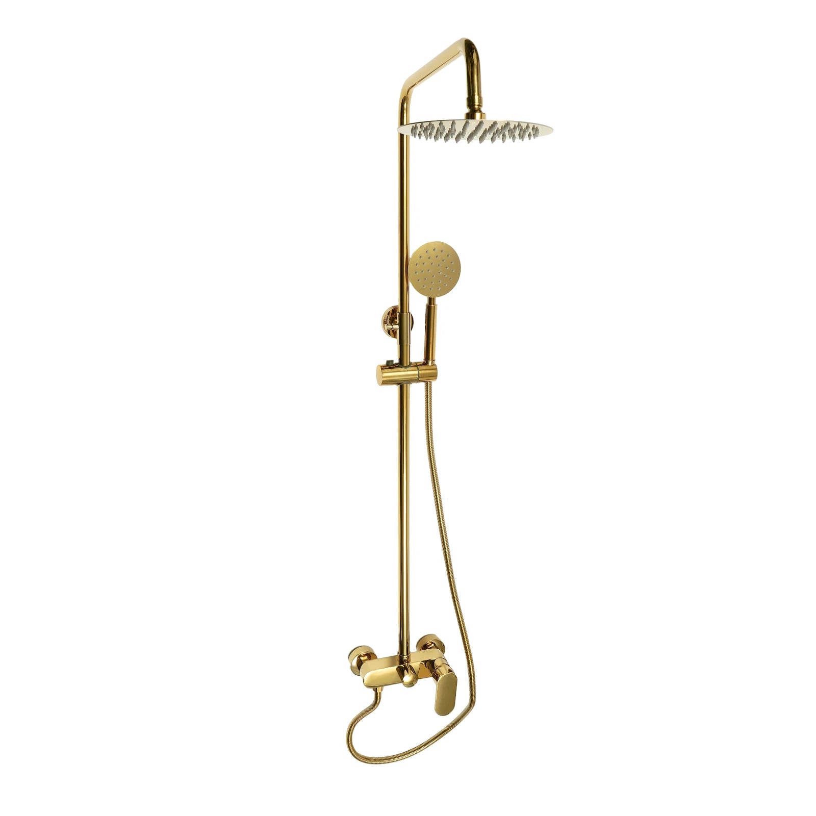 Colonne de douche thermostatique, 2 voies, or RONDI