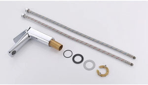 Mitigeur lavabo chromé design LINEA 15,5cm