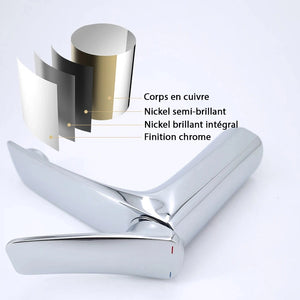 Robinet mitigeur salle de bain, 14cm, chrome SULFA