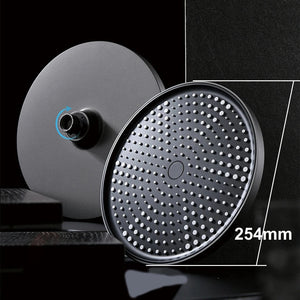 Colonne de douche ou bain douche, avec mitigeur mécanique, 3 voies, noir mat RIVIERAS