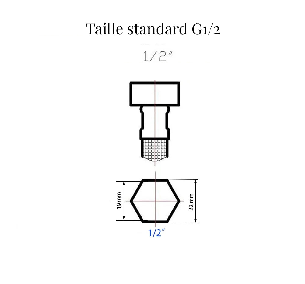 Robinet mitigeur lavabo chrome AURUM