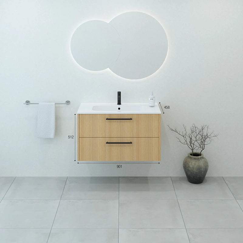 Meuble découpe siphon intégrée