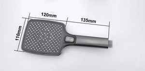 Colonne de douche thermostatique avec mitigeur mécanique, 3 voies, gris foncé ARCOS