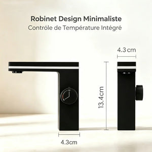 Robinet Lavabo Moderne Lumiere LED Autoalimenté ITRON