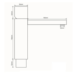 Robinet mitigeur lavabo chrome AURUM