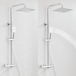 Colonne de douche thermostatique chrome NUCE