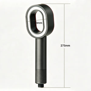 Pomme de Douche Anti Calcaire Filtrant Gris SOLA