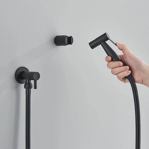 Douchette hygiénique bidet noir mat HYGIA