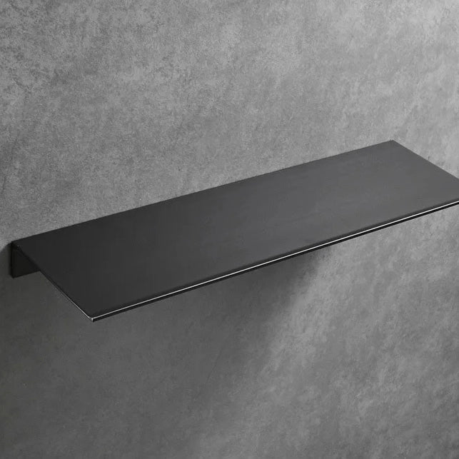 Porte savon étagère salle de bain noir mat FINO 3 tailles