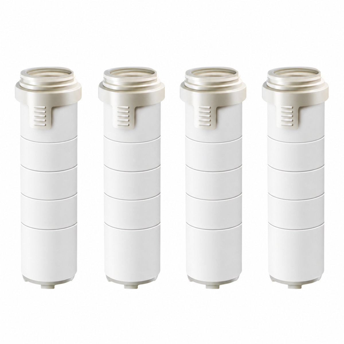 Filtres de Rechange pour Pommeau de Douche Filtrant Lot de 4 ou 8 NERIA