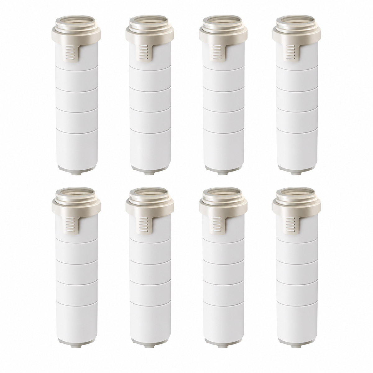 Filtres de Rechange pour Pommeau de Douche Filtrant Lot de 4 ou 8 NERIA