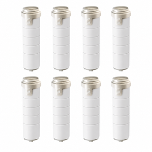 Filtres de Rechange pour Pommeau de Douche Filtrant Lot de 4 ou 8 NERIA