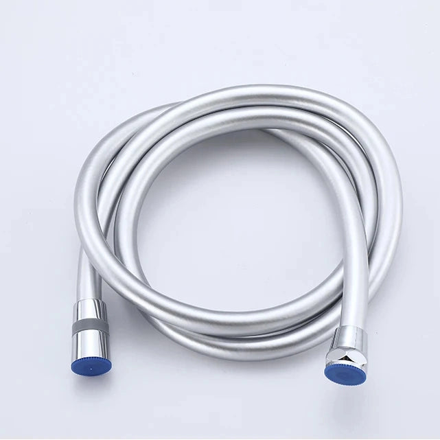 Colonne de douche 4 voies avec mitigeur thermostatique, 2 formes de tête, chrome AGUALE