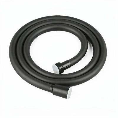 Flexible de douche PVC souple noir G1/2