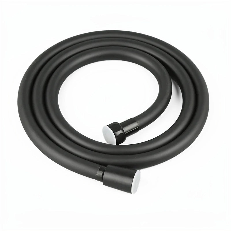 Flexible de douche PVC souple noir G1/2