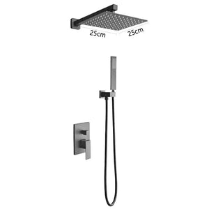 Kit de douche à encastrer LUVI gris