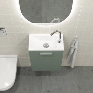 Meuble Lave-mains 40 cm, Amande Mat, ILEA
