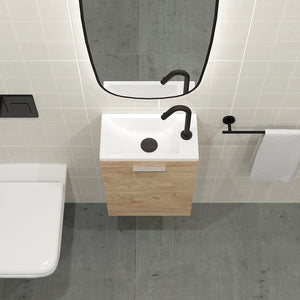 Meuble Lave-mains 40 cm, Chêne Sanremo, ILEA