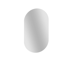 Miroir ovale rétroéclairage LED salle de bain antibris 50X90 SORA