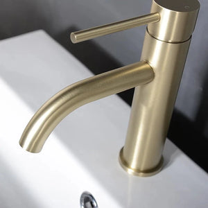 Robinet mitigeur lavabo gold AGUAVIA