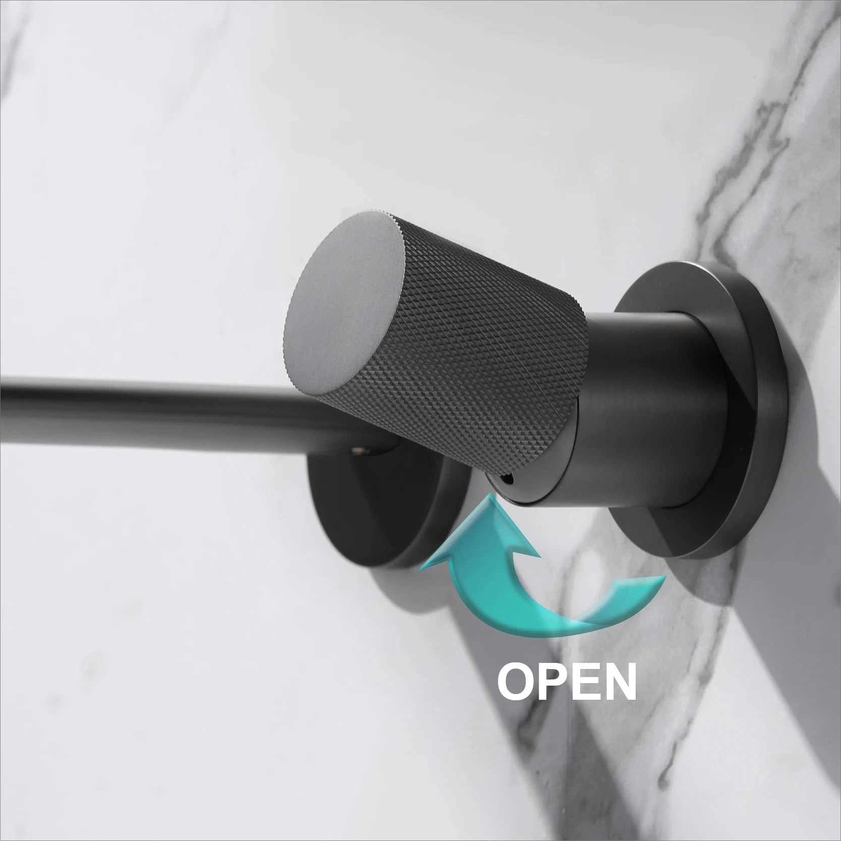 Robinet mitigeur lavabo encastré gris brossé LUXO