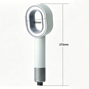 Pomme de Douche Anti Calcaire Filtrant Blanc SOLA