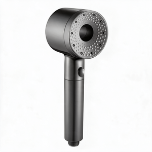 Pommeau de Douche Filtrant Anti-calcaire, 5 Modes, Gris NERIA