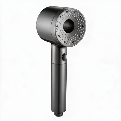 Pommeau de Douche Filtrant Anti-calcaire, 5 Modes, Gris NERIA