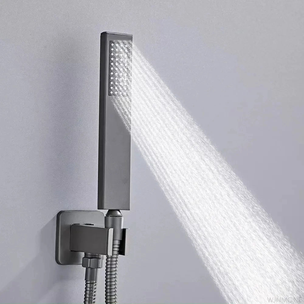 Kit de douche à encastrer LUVI gris