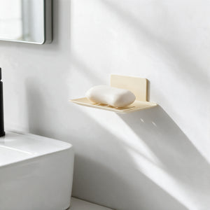 Porte Savon Murale Sans Perçage Beige