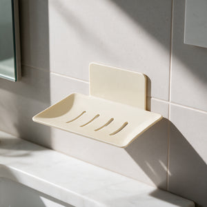 Porte Savon Murale Sans Perçage Beige
