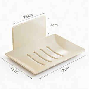 Porte Savon Murale Sans Perçage Beige