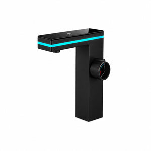 Robinet Lavabo Moderne Lumiere LED Autoalimenté ITRON