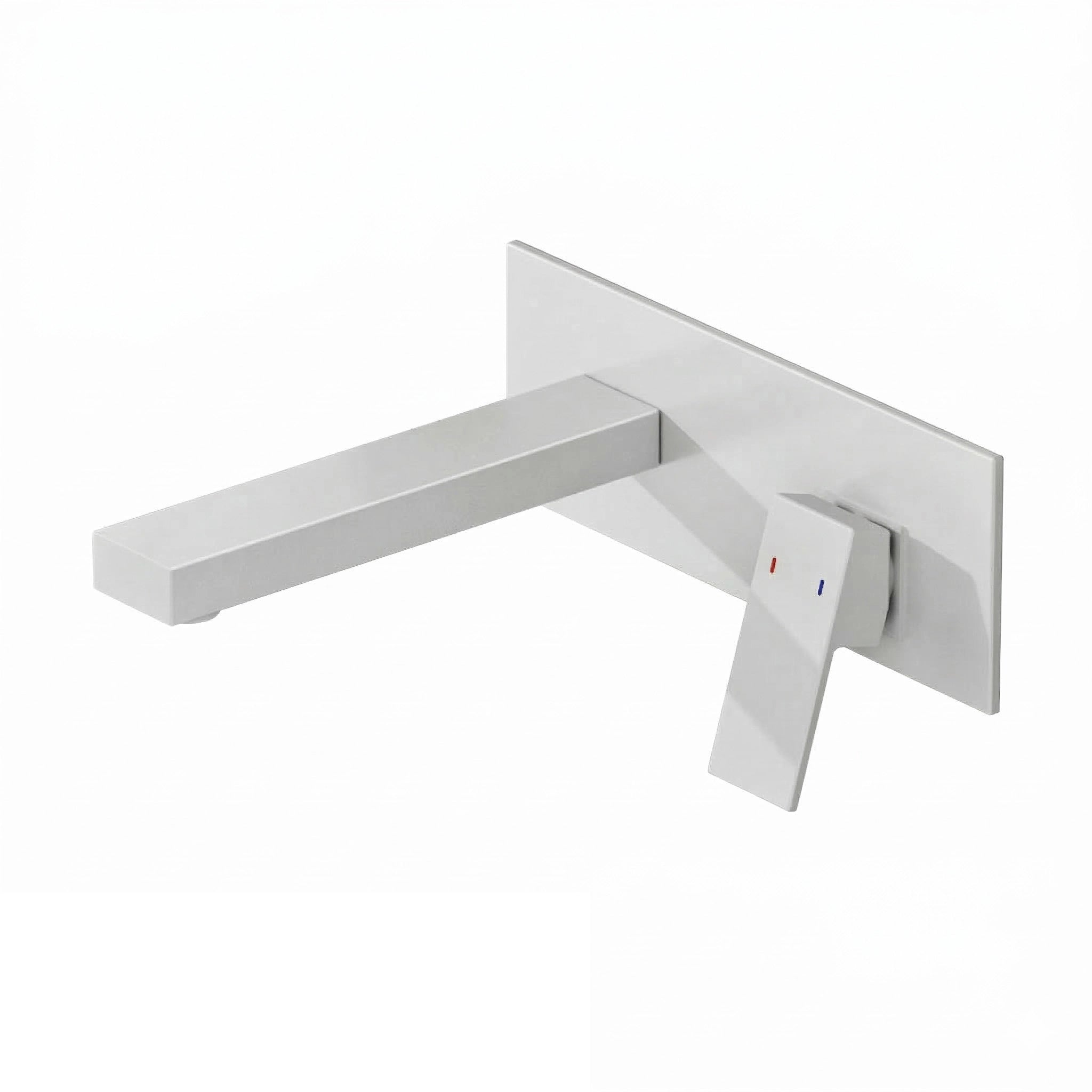 Robinet salle de bain thermostatique blanc PLATO