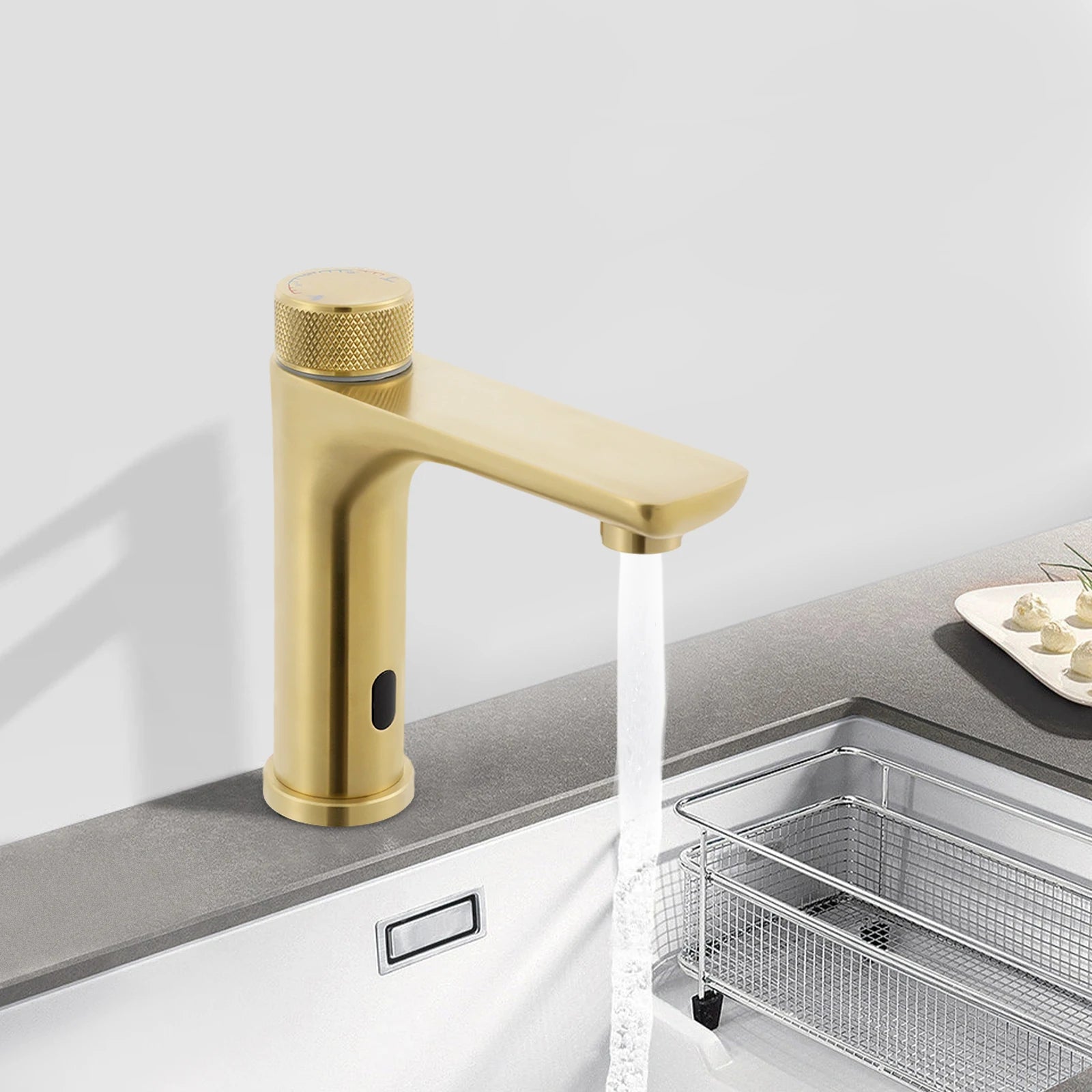 Robinet Lavabo à Capteur Infrarouge | Evier sans contact ROTIL