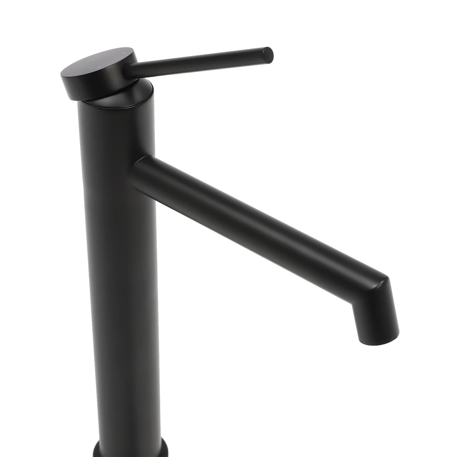 Robinet Lavabo Salle de Bain Noir Mat 30cm G3/8 METALI