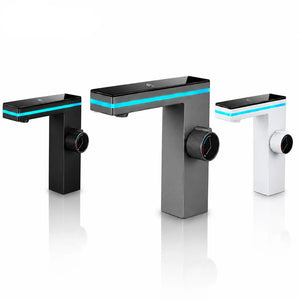 Robinet Lavabo Moderne Lumiere LED Autoalimenté ITRON
