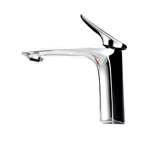 Robinet mitigeur salle de bain, 14cm, chrome SULFA