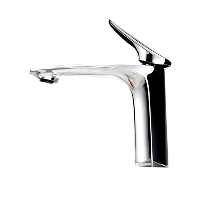 Robinet mitigeur salle de bain, 14cm, chrome SULFA