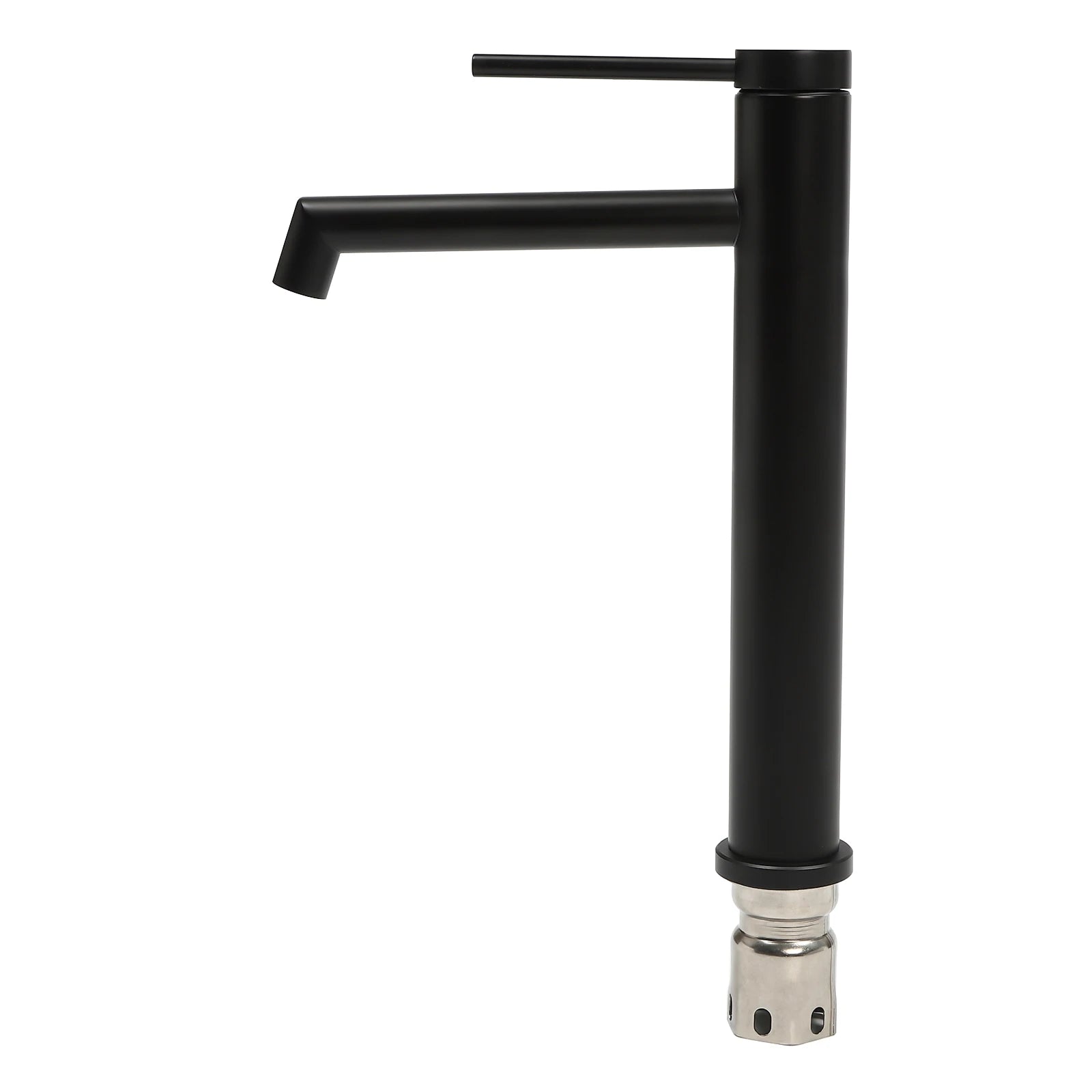 Robinet Lavabo Salle de Bain Noir Mat 30cm G3/8 METALI