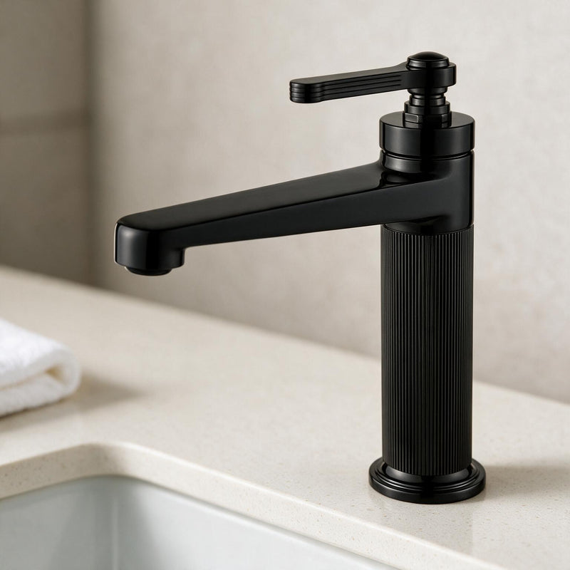 Robinet Evier pour Lavabo Noir DIVA