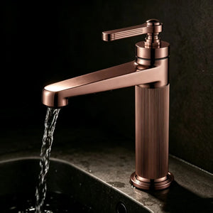 Robinet Evier pour Lavabo Or Rose DIVA