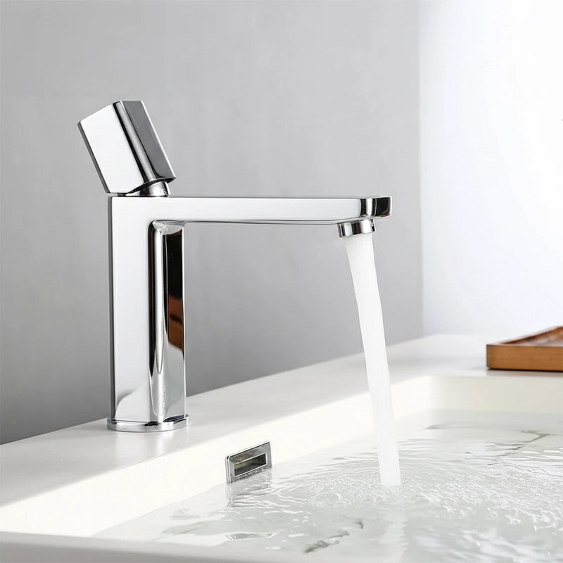 Robinet mitigeur lavabo chrome AURUM