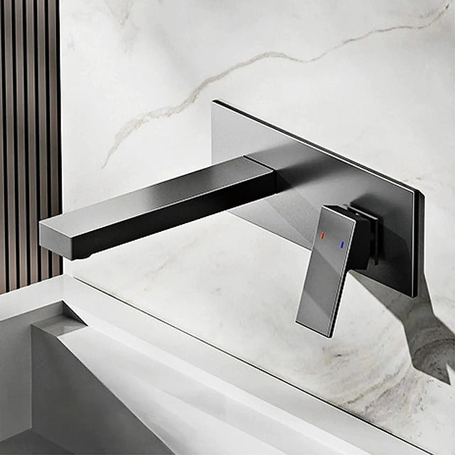 Robinet salle de bain thermostatique gris brossé PLATO