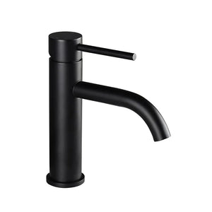 Robinet mitigeur lavabo noir mat AGUAVIA